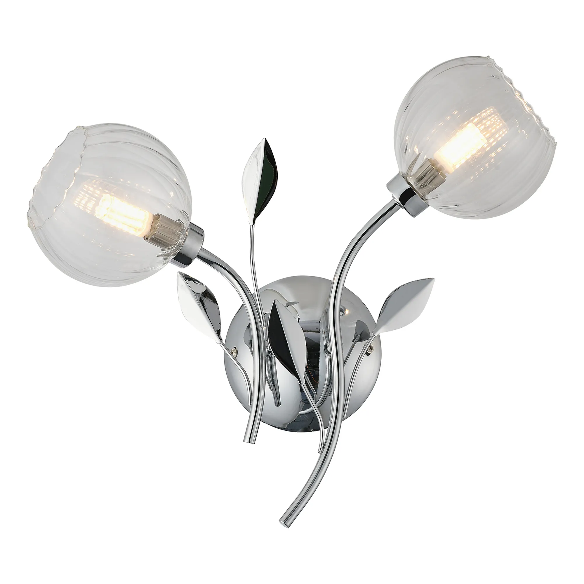Elm Wall Lights Deco Armed Wall Lights
